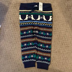 NWT Baby Gap dino fairisle print sweater leggings 🦖